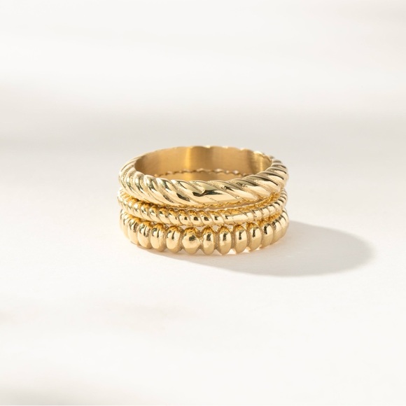 Uncommon James Jewelry - Uncommon James On The Move Ring Stack Set of 3